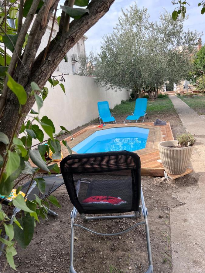 Charmante Maison Climatisee Avec Piscine Au Calme A Carcassonne Exterior photo
